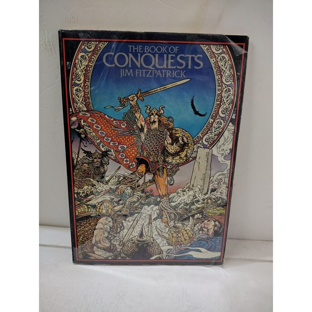 The Book of Conquests by Jim Fitzpatrick 1978 Vintage First Edition Paper Tiger